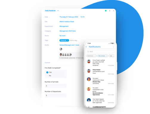 Shift Notes | Shift Planning Tool | Alkimii