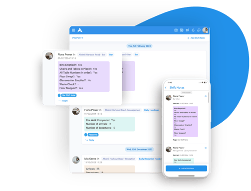 Shift Notes | Shift Planning Tool | Alkimii