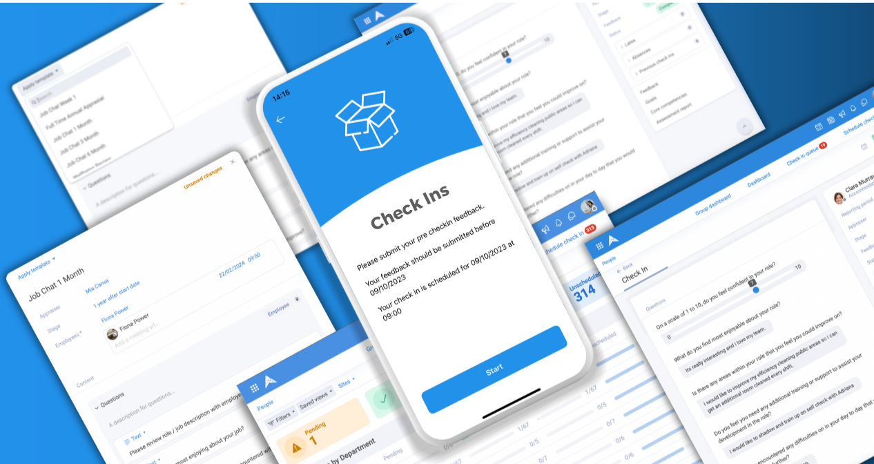 Check Ins, Moments and Surveys